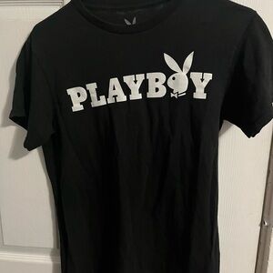 Playboy Black Graphic Tee